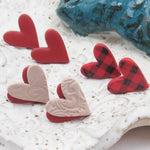 The Love Set - Polymer Clay Studs